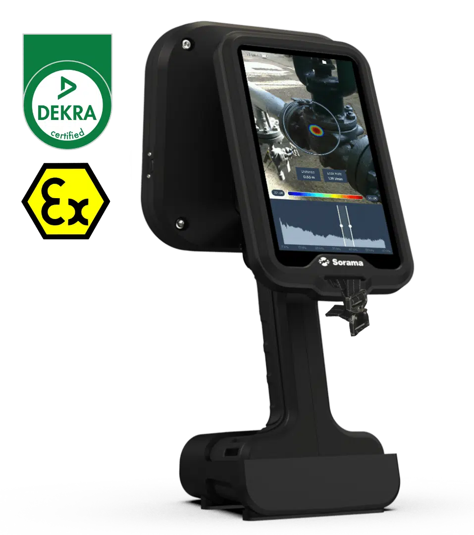 Industrial inspection device with certification